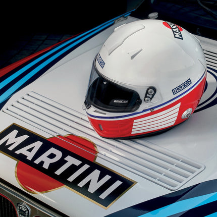 Sparco RF-5W Martini Racing Full Face Racing Helmet