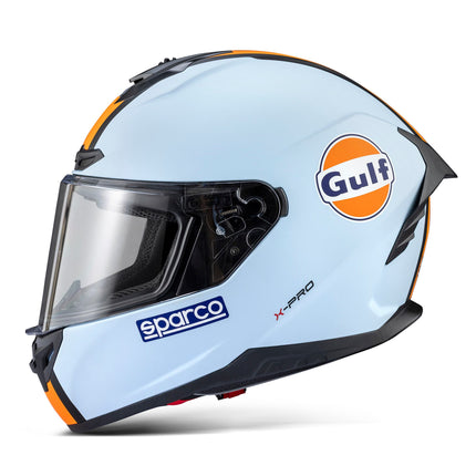 Sparco X-Pro ECE 22-06 Gulf Full Face Racing Helmet
