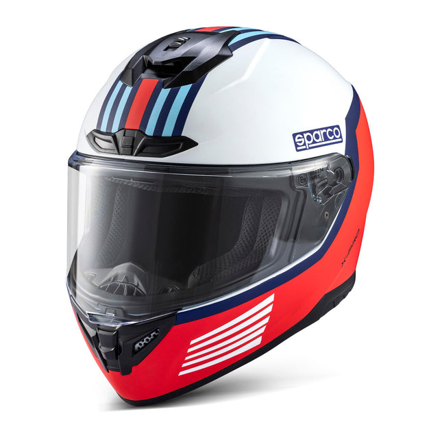 Sparco X-Pro ECE 22-06 Martini Racing Full Face Helmet