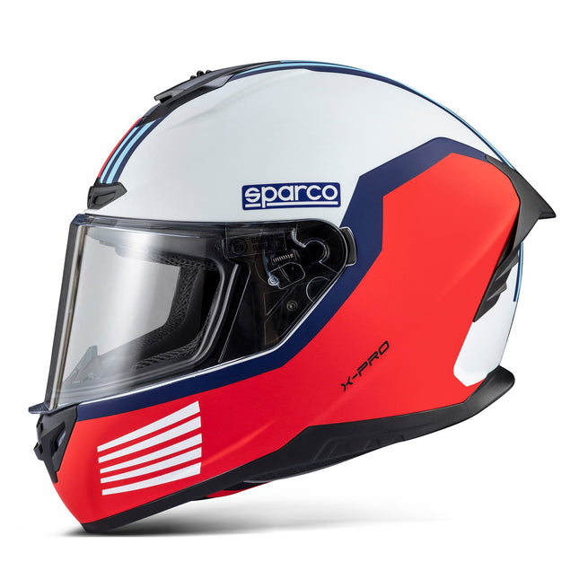 Sparco X-Pro ECE 22-06 Martini Racing Full Face Helmet