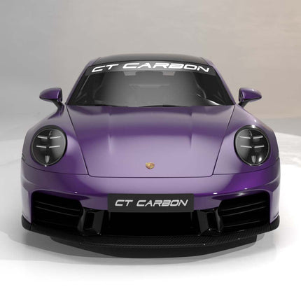 Porsche 911 992.2 Carrera Carbon Fibre Splitter - CT Design (CT5965)