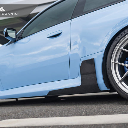 AutoTecknic G87 M2 Dry Carbon Side Skirt Winglet Set, view 2