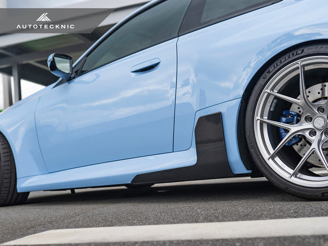 AutoTecknic G87 M2 Dry Carbon Side Skirt Winglet Set, view 2
