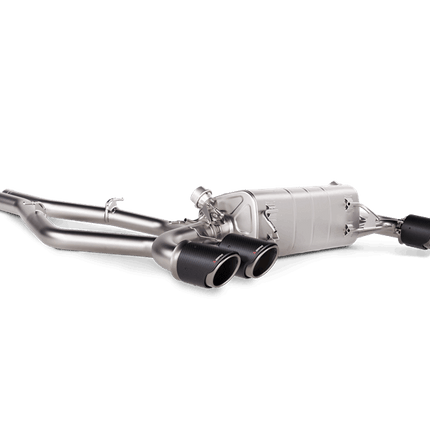 Akrapovic Slip-On Line Titanium Exhaust for Alfa Romeo Giulia Quadrifoglio 2018 to 2020 (S-AR/TI/7H)