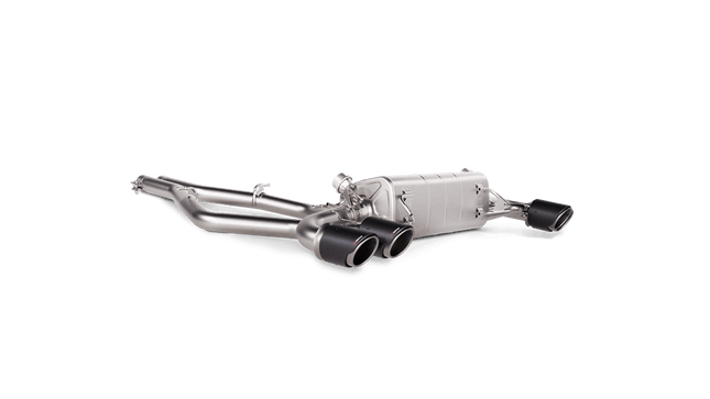 Akrapovic Slip-On Line Titanium Exhaust for Alfa Romeo Giulia Quadrifoglio 2018 to 2020 (S-AR/TI/7H)