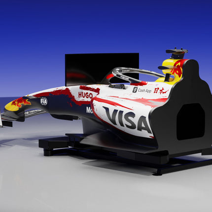 Racing Bulls F1 simulator Japanese GP edition rear angle