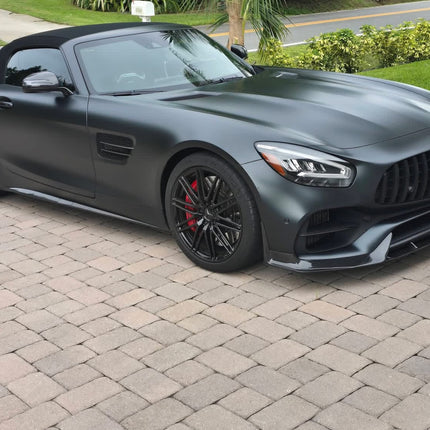 Paktechz Carbon Fiber Front Lip Ver.1 for Mercedes-AMG GT / GT S / GT C C190 2018-2021, image 7