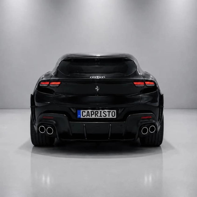 Capristo Carbon Rear Diffuser for Ferrari Purosangue