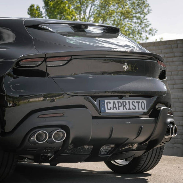 Capristo Heat-Protected Sport Downpipes for Ferrari Purosangue