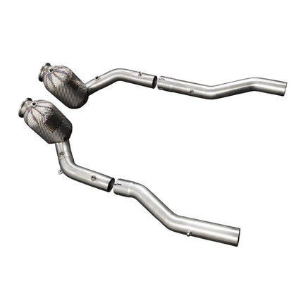 Capristo Heat-Protected Race Downpipes for Ferrari Roma