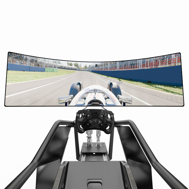 Racing Bulls X6 Motion Simulator cockpit view