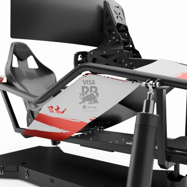 Racing Bulls X6 Motion Simulator Japan livery panel angle