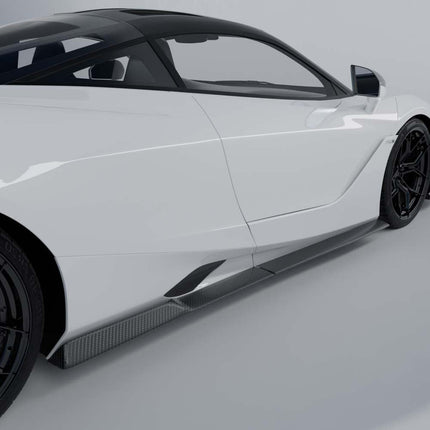 McLaren 750S carbon fibre rear diffuser
