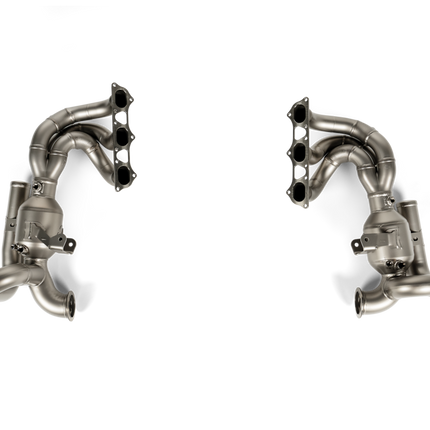 Akrapovic Evolution Header Set Titanium for Porsche 911 GT3 RS (992)