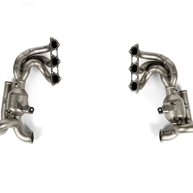 Akrapovic Evolution Header Set Titanium for Porsche 911 GT3 RS (992)