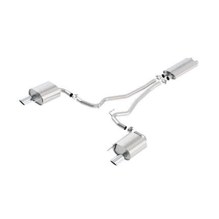 BORLA Touring Cat-Back Exhaust for Ford Mustang V6 3.7L 2015-2016 (140586)