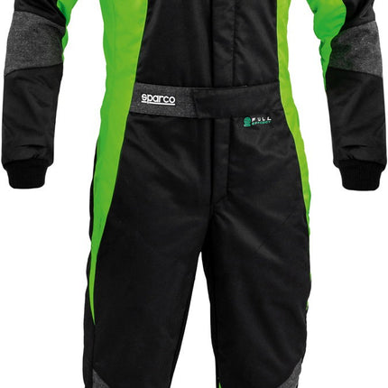 Sparco Futura Race Suit Black Green