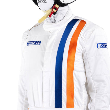 Sparco Gulf Racing race overall white 100948GU side