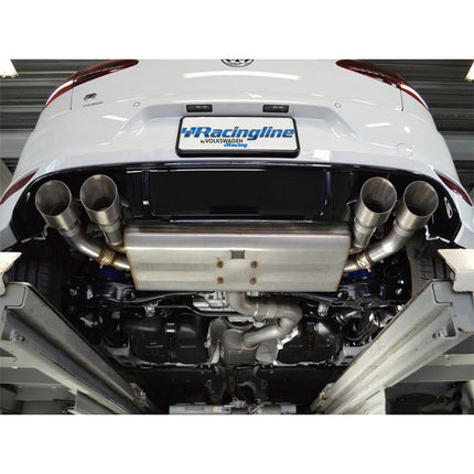 Racingline VWR21G70RV Valved Cat-Back Exhaust for VW Golf GTI Mk7