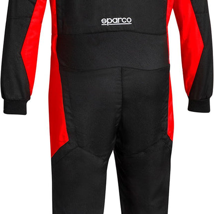 Sparco Sprint Advanced race overall black red 106348SR front