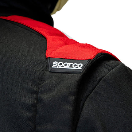 Sparco Sprint Advanced race overall black red 106348SR side