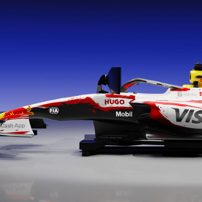 Racing Bulls F1 simulator side view alternate