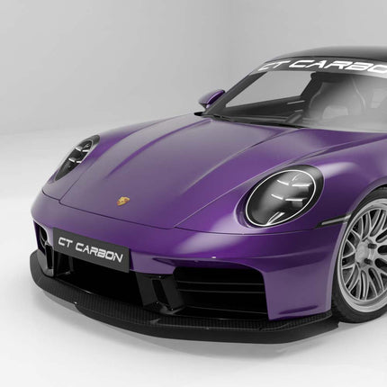 Porsche 911 992.2 Carrera Carbon Fibre Splitter - CT Design (CT5965)