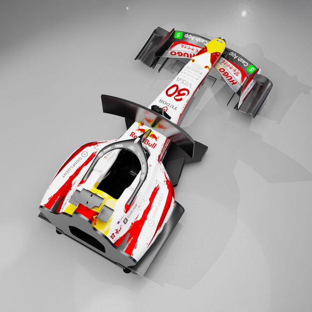 Racing Bulls F1 simulator top view