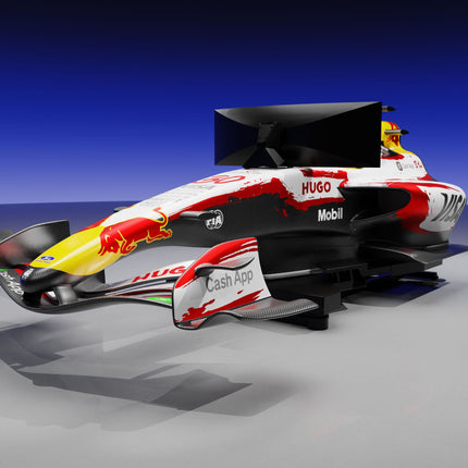 Racing Bulls F1 simulator wide angle