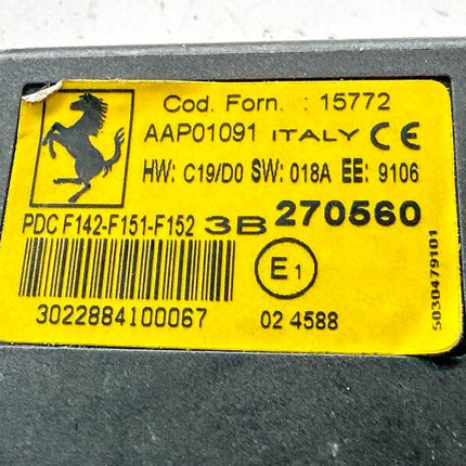 Ferrari 458 Italia / FF / F12 Berlinetta Parking Sensor ECU, Left Hand, OEM, Part Number: 270560