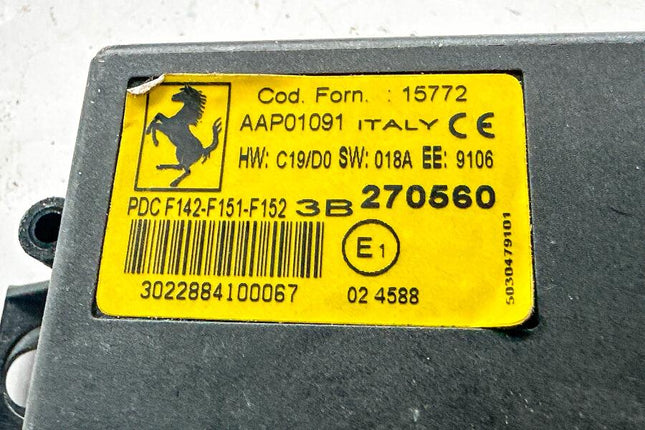 Ferrari 458 Italia / FF / F12 Berlinetta Parking Sensor ECU, Left Hand, OEM, Part Number: 270560, view 2