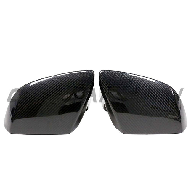 Huracan dry carbon mirror close up weave