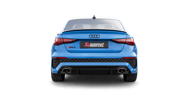 AKRAPOVIC Evolution Line Titanium Exhaust for Audi RS3 Sedan 8Y (S-AU/TI/22H)