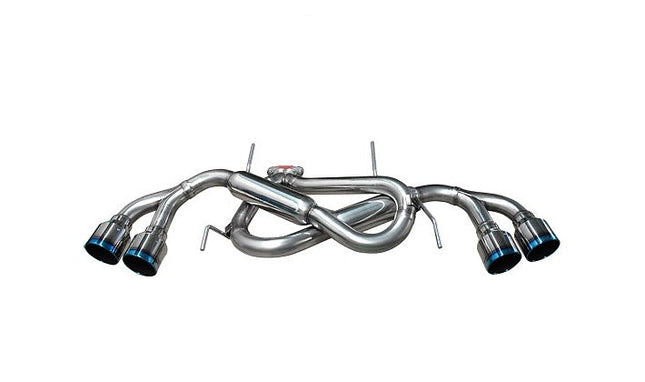 HKS 31021-KN001 Legamax Premium Cat-Back Exhaust with Titanium Tips for Nissan R35 GT-R