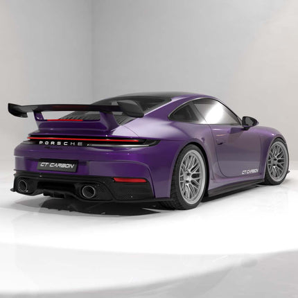 Porsche 911 992.2 Carrera Carbon Fibre Diffuser - CT Design (CT5966)