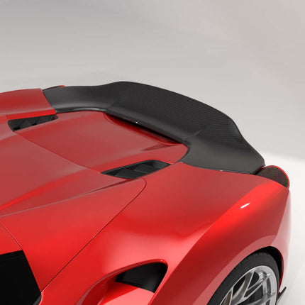 Ferrari 488 Spider Carbon Fibre Spoiler CT Design side