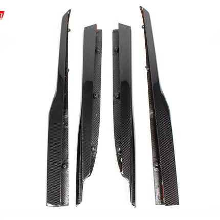 RENNtech Carbon Fiber Side Skirts for Mercedes-AMG GT R / GT R Pro C190 (Gloss), image 1