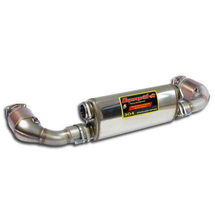 Supersprint Sport Rear Exhaust with Metallic Catalytic Converters for Porsche 911 (244404)