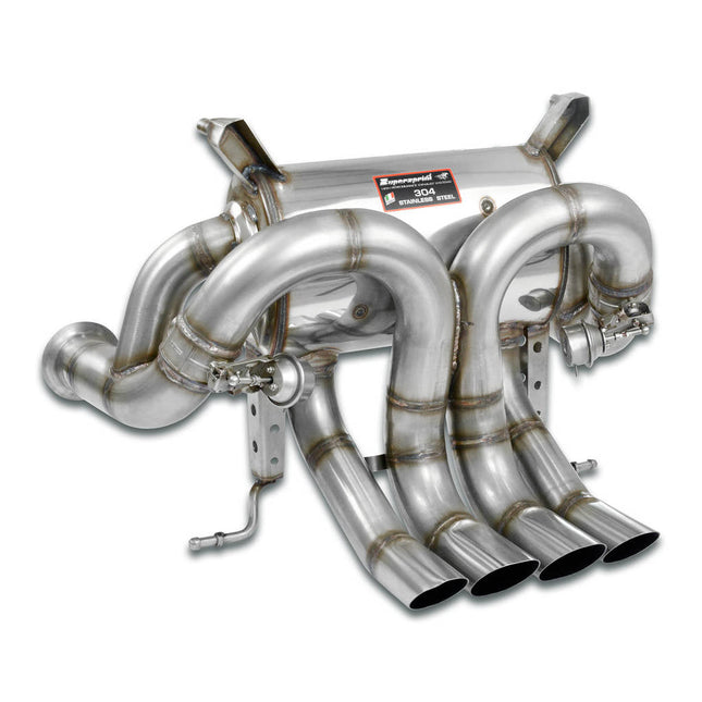 Supersprint 350604 valved rear exhaust section
