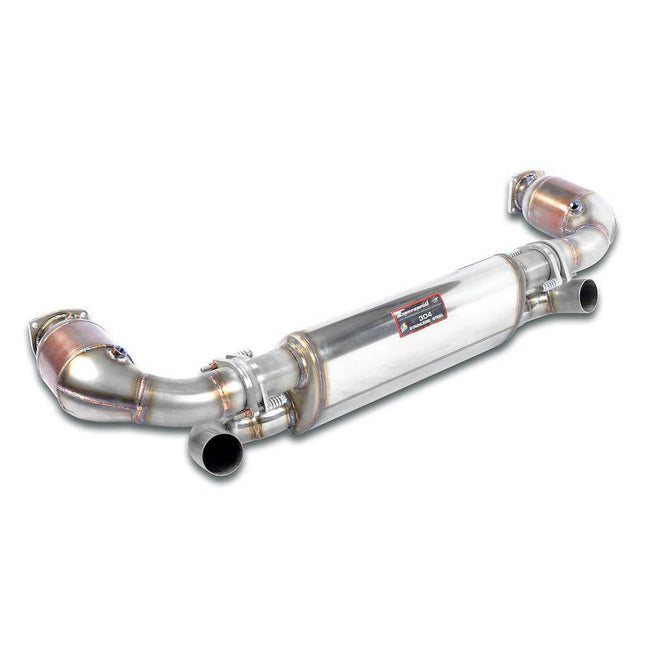 Supersprint Sport Rear Exhaust with Metallic Catalytic Converter for Porsche 911 (243304)