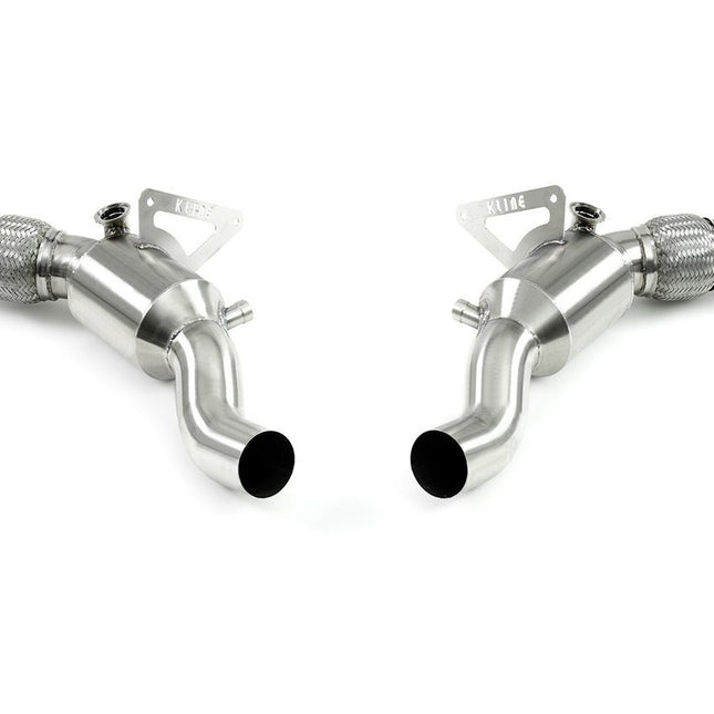 Kline Innovation valvetronic exhaust for Ferrari F8 Tributo
