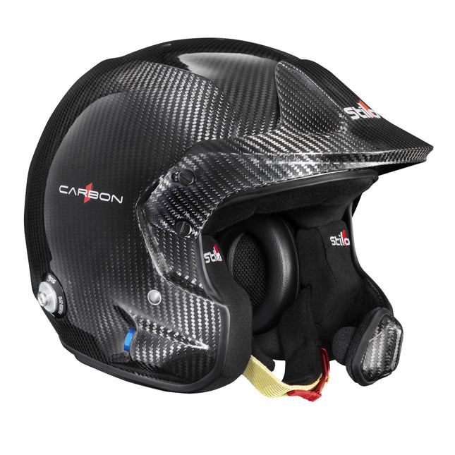 Stilo Venti4 WRC Carbon Open Face Racing Helmet (FIA 8859-2024, Snell SA2025) (AA0224BG1X)