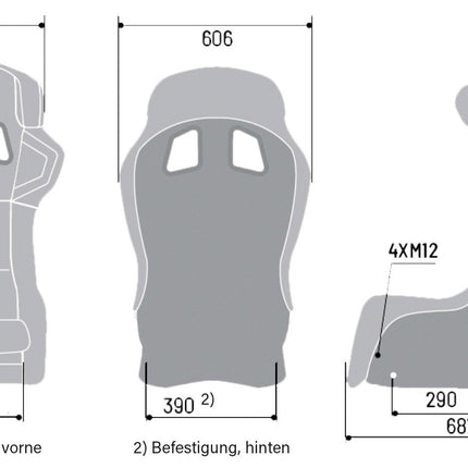 Sparco ADV Competition Racing Seat 2015S, view 4