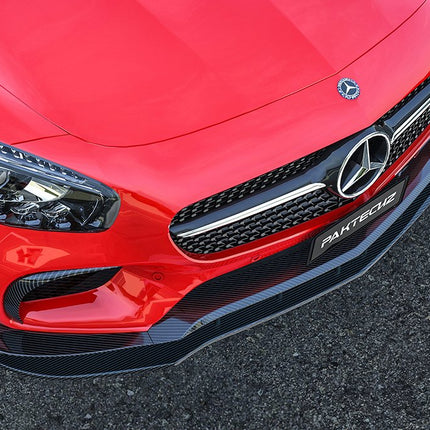 Paktechz Carbon Fiber Front Lip Ver.1 for Mercedes-AMG GT / GT S C190 2015-2017, image 1