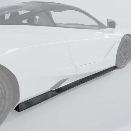 McLaren 750S carbon fibre rear spoiler