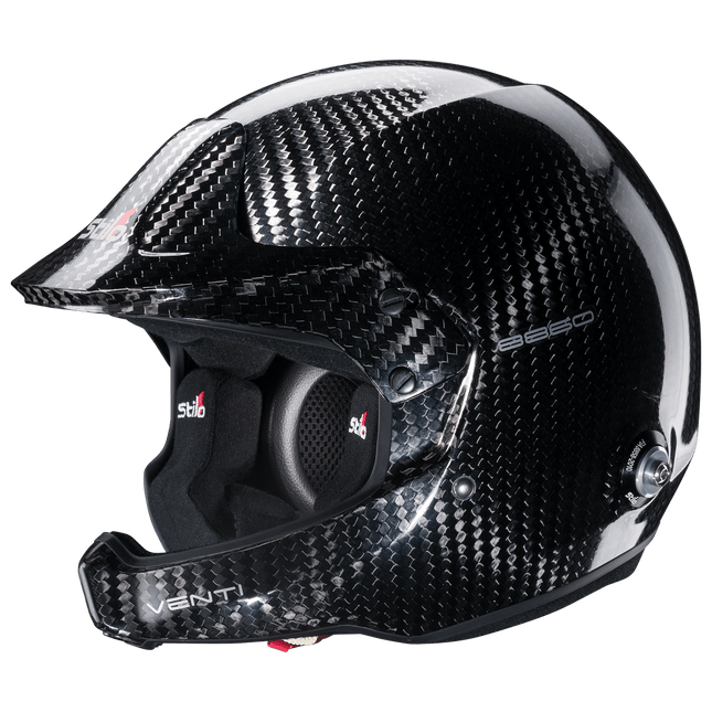 Stilo Venti WRC Carbon 8860 Open Face Racing Helmet with Intercom (AA0220BG1R)