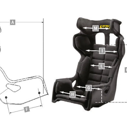 Sabelt GT-AM size chart
