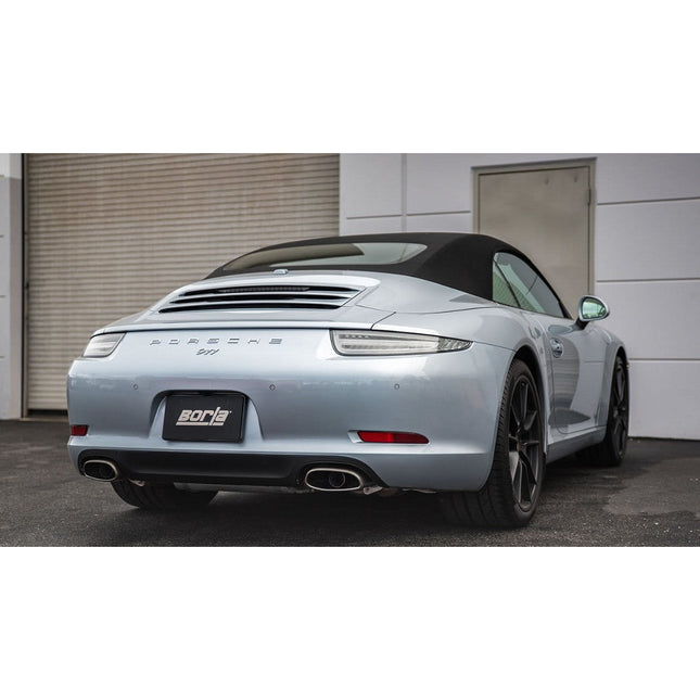 BORLA Cat-Back Exhaust S-Type for Porsche 991 911 Carrera 3.8L 2013-2015 (140710)