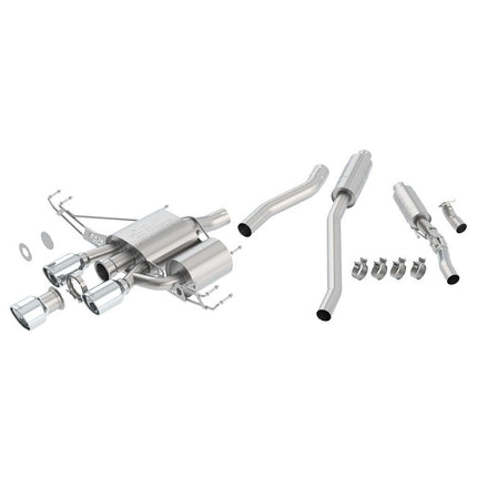 BORLA Cat-Back Exhaust ATAK for Honda Civic Type R FK8 2017-2018 2.0L (140738)