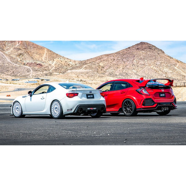 BORLA Cat-Back Exhaust ATAK for Honda Civic Type R FK8 2017-2018 2.0L (140738)